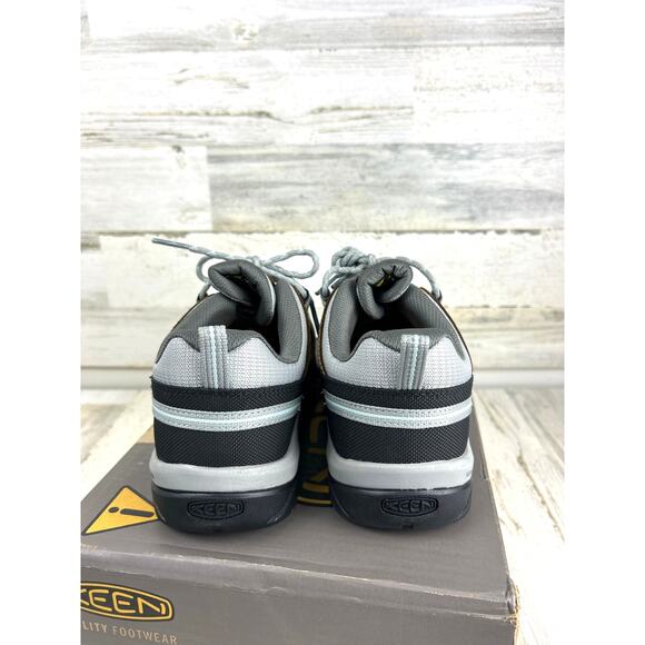 Keen Flint II Women’s 8.5 Wide Brown Steel Toe Waterproof Work Sneakers Shoe NWT - Picture 5 of 9